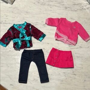 American Girl Doll Clothing Set (4 Pieces)